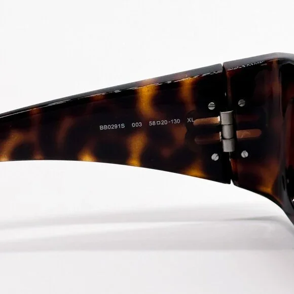 NEW BALENCIAGA SUNGLASSES BB0291S 003 HAVANA UNISEX EYEWEAR - Picture 10 of 12